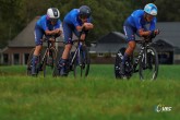 2023 UEC Road European Championships - Drenthe - Junior Mixed Team Relay - Emmen - Emmen 38, km - 21/09/2023 - Soraya Paladin - Elena Cecchini - Vittoria Guazzini (ITA) - photo Massimo Fulgenzi/SprintCyclingAgency?2023
